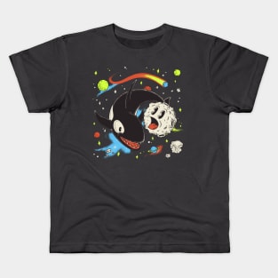 Space Whale Adventures Kids T-Shirt